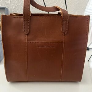 Portland Leather Goods Brown Tote Bag